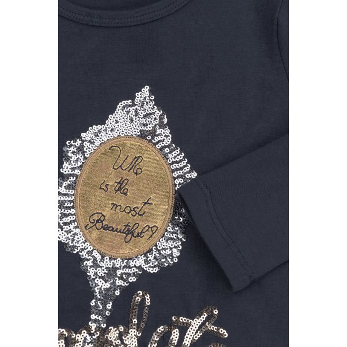 Платье детское Breeze с кружевной юбкой "Chocolate" (9637-92G-blue) изображение 5