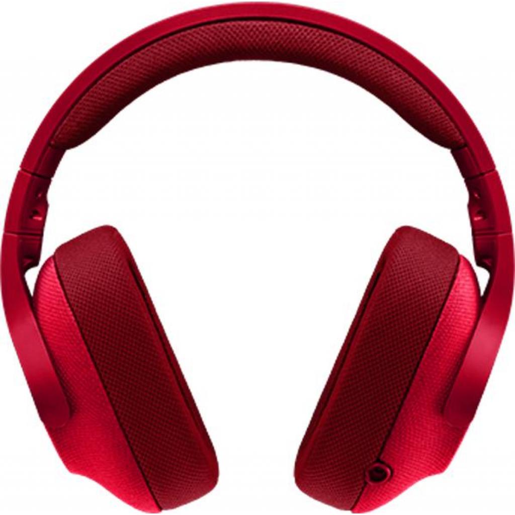 Навушники Logitech G433 7.1 Surround Gaming Headset Red (981-000652) зображення 2