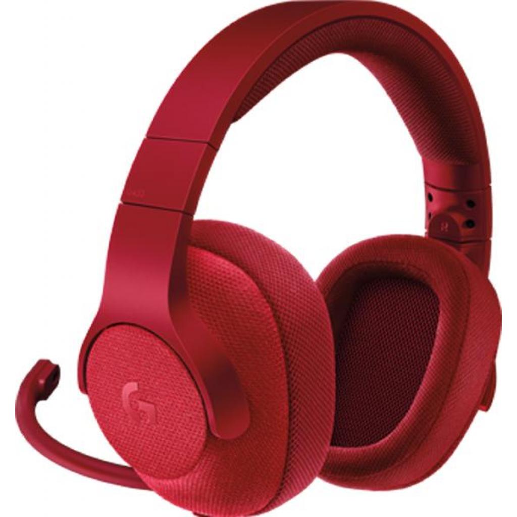 Навушники Logitech G433 7.1 Surround Gaming Headset Red (981-000652)
