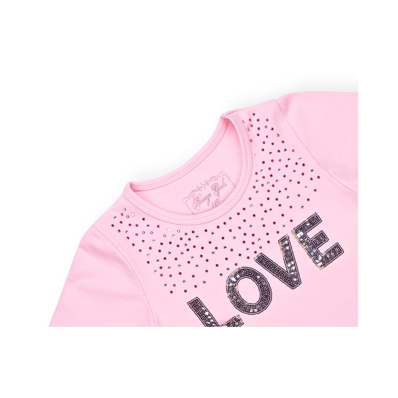 Плаття Breeze "LOVE" (10630-110G-pink) зображення 3