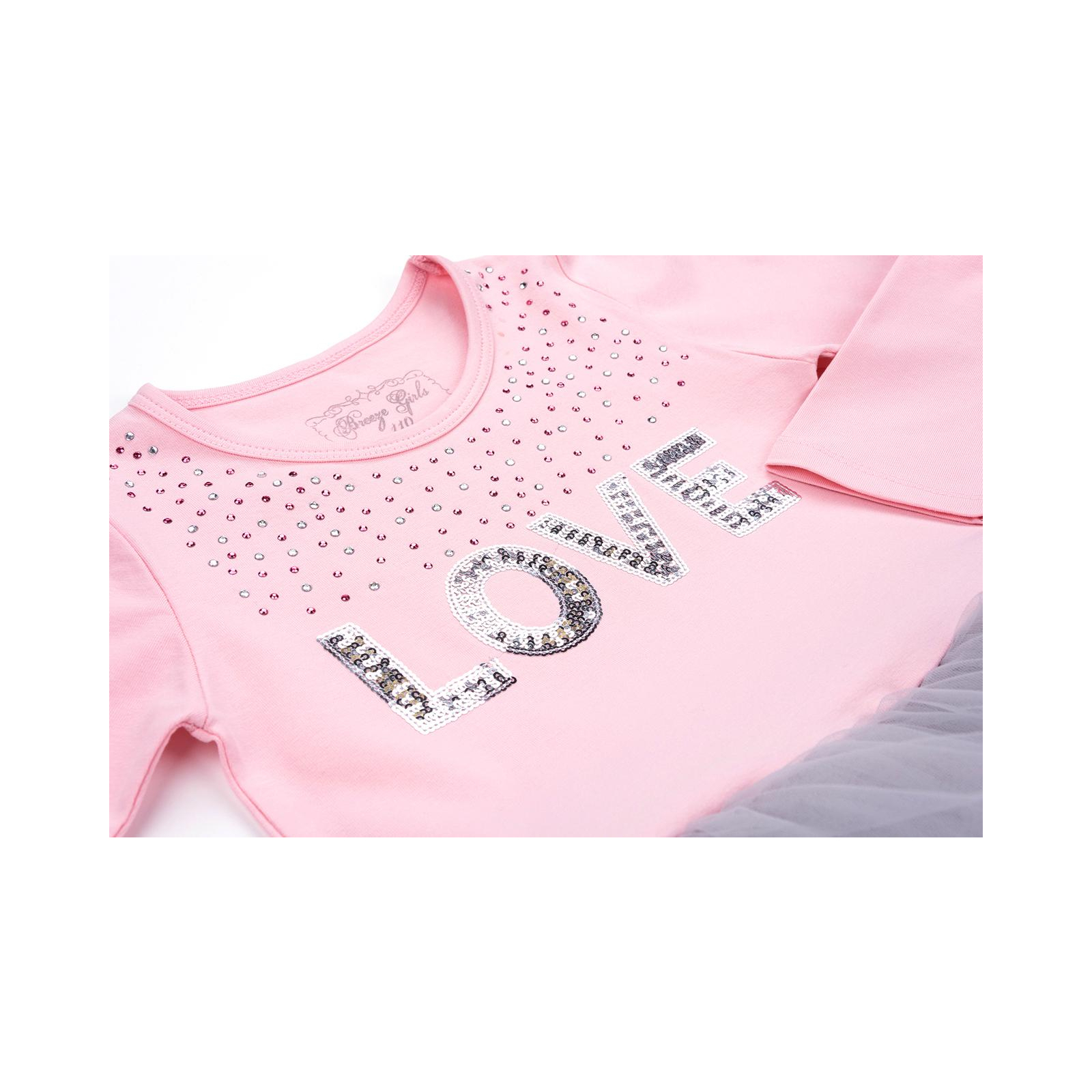 Платье Breeze "LOVE" (10630-110G-pink) изображение 5
