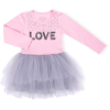 Платье Breeze "LOVE" (10630-110G-pink)