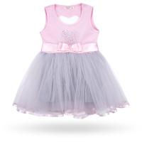 Платье детское Breeze сарафан с фатиновой юбкой и сердцем (10862-104G-pink)