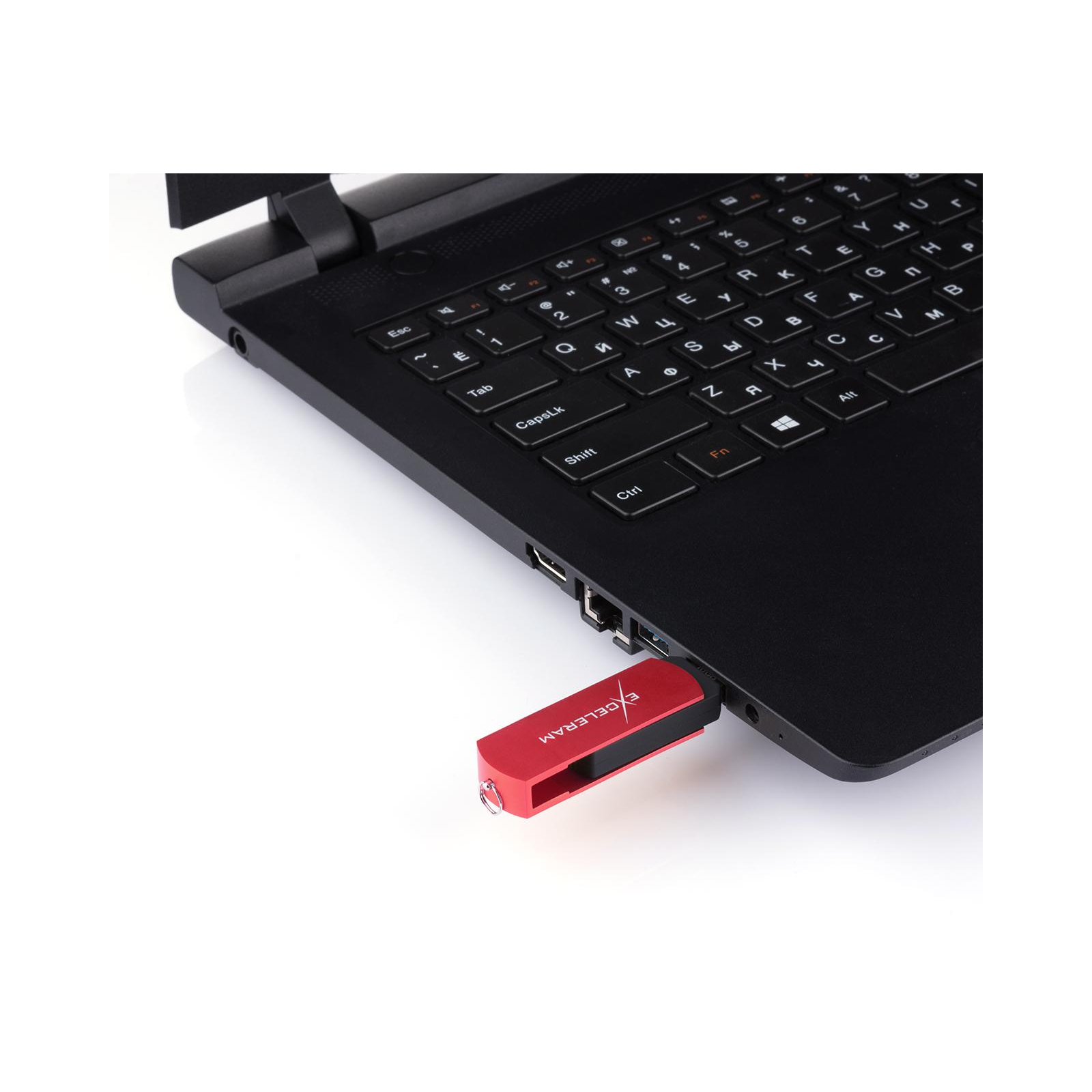 USB флеш накопичувач eXceleram 16GB P2 Series Red/Black USB 2.0 (EXP2U2REB16) зображення 7