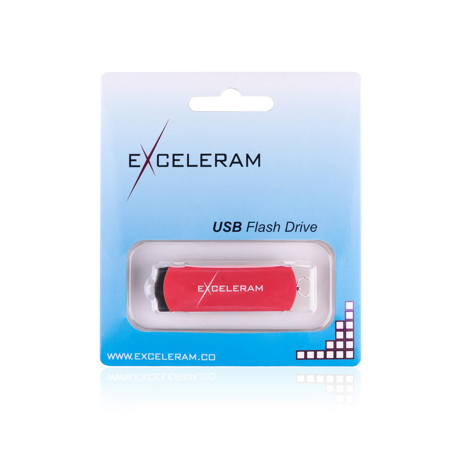 USB флеш накопичувач eXceleram 16GB P2 Series Red/Black USB 2.0 (EXP2U2REB16) зображення 8