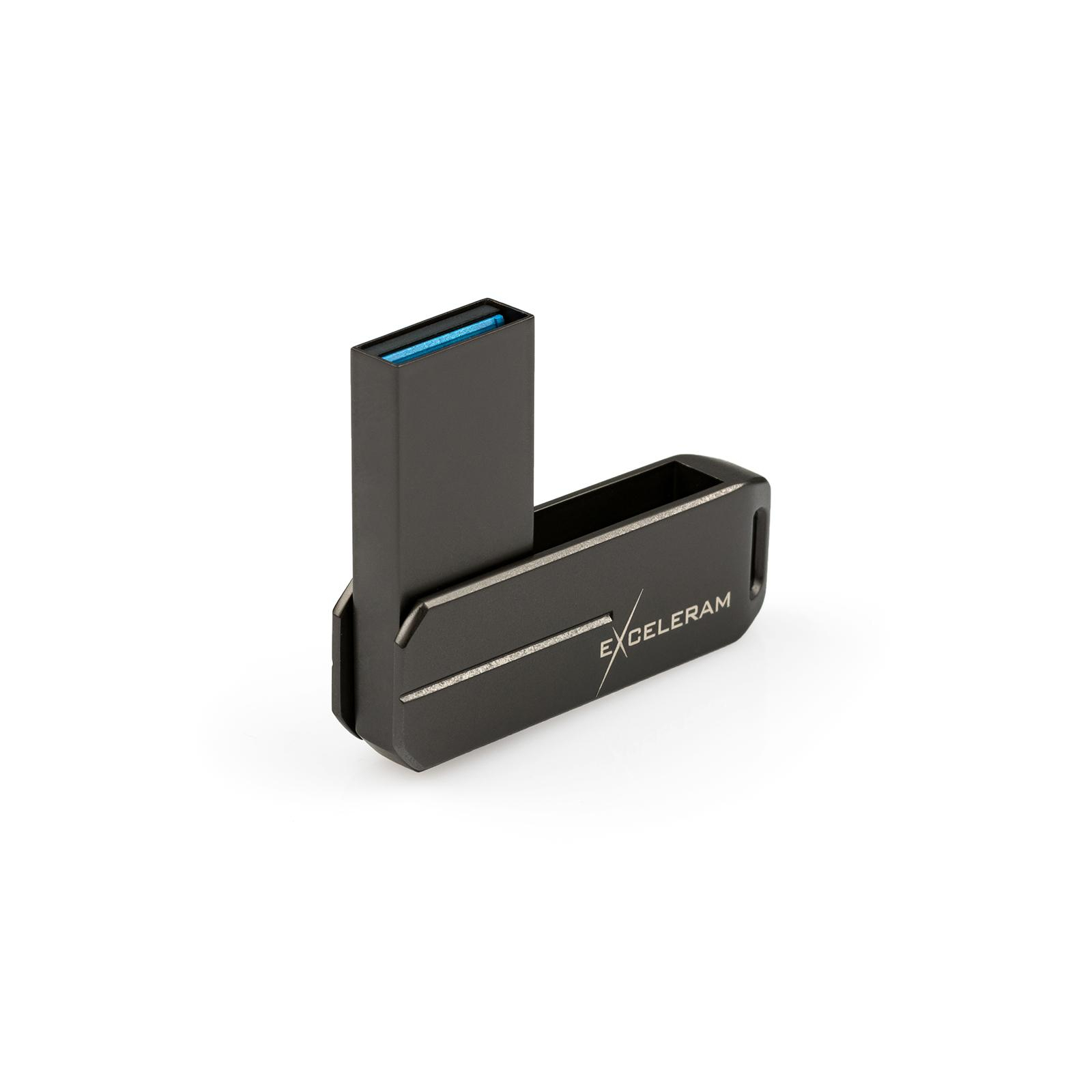 USB флеш накопичувач eXceleram 32GB U3 Series Dark USB 3.1 Gen 1 (EXP2U3U3D32) зображення 2