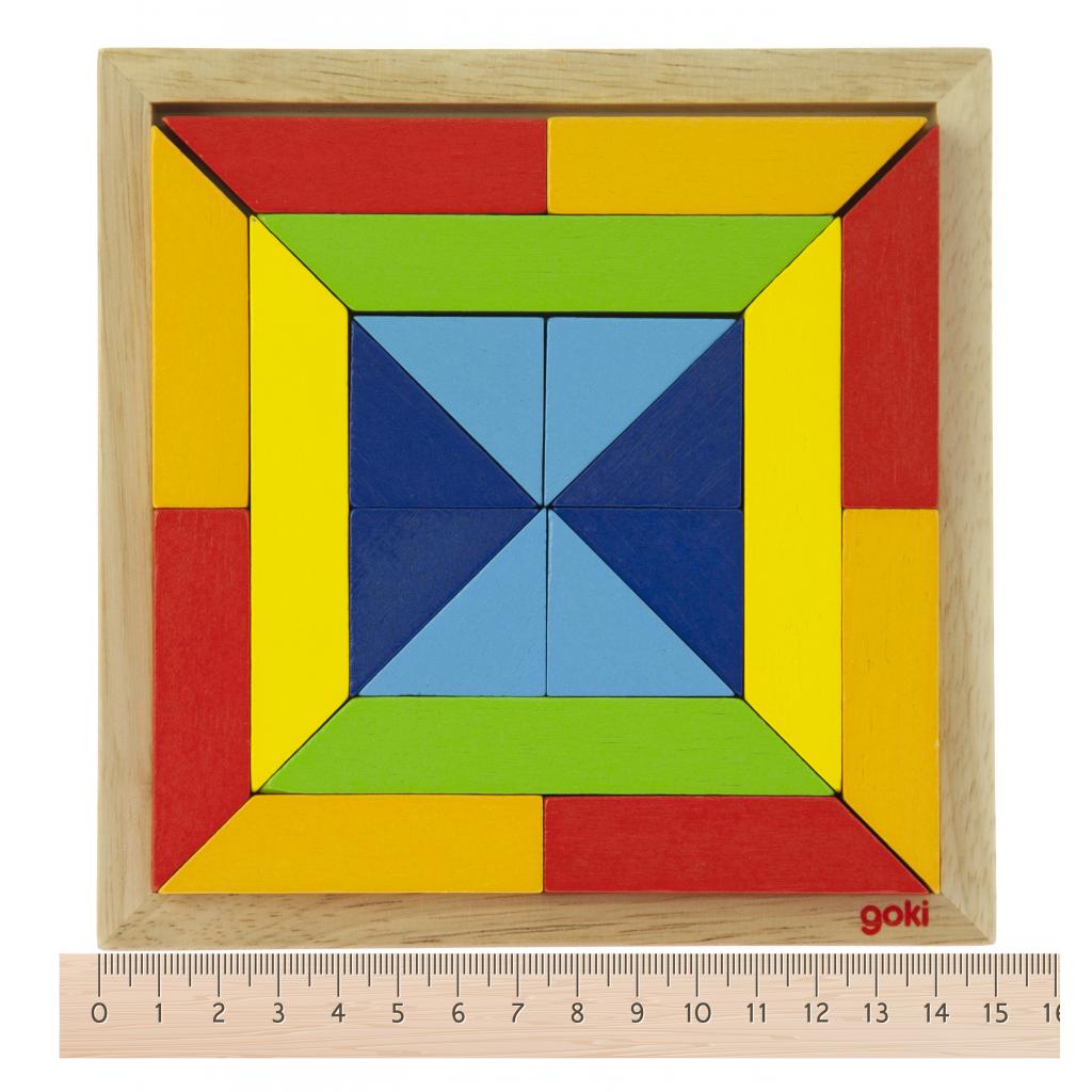 Пазл Goki Мир форм-квадрат (57572-3) изображение 6