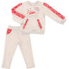Набір дитячого одягу Breeze з мереживними вставками (10072-104B-beige)