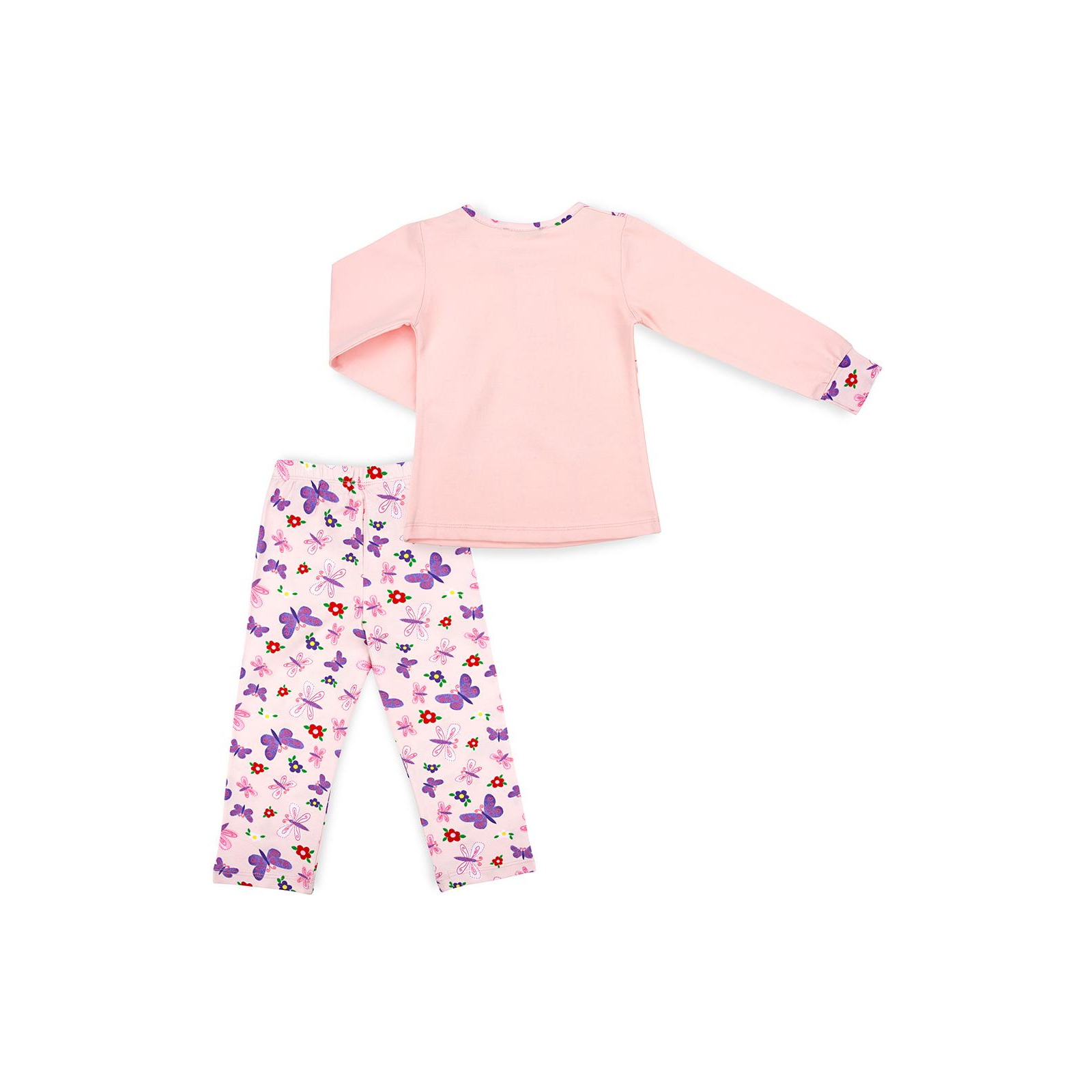 Пижама Matilda с бабочками (4858-2-92G-pink) изображение 4