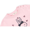 Набір дитячого одягу Breeze з кроликом (11406-80G-pink) зображення 7