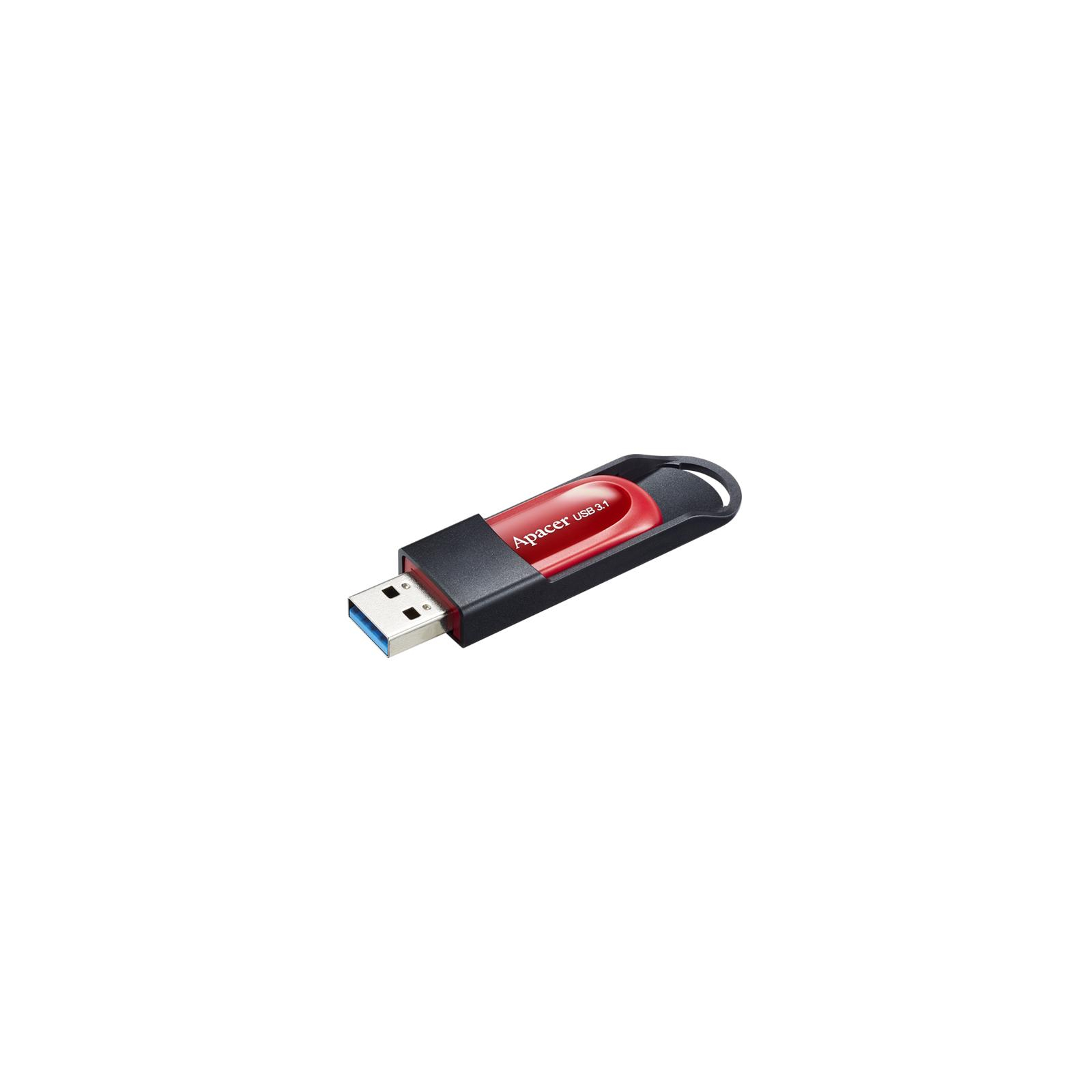 USB флеш накопитель Apacer 8GB AH25A Black USB 3.1 Gen1 (AP8GAH25AB-1) изображение 3