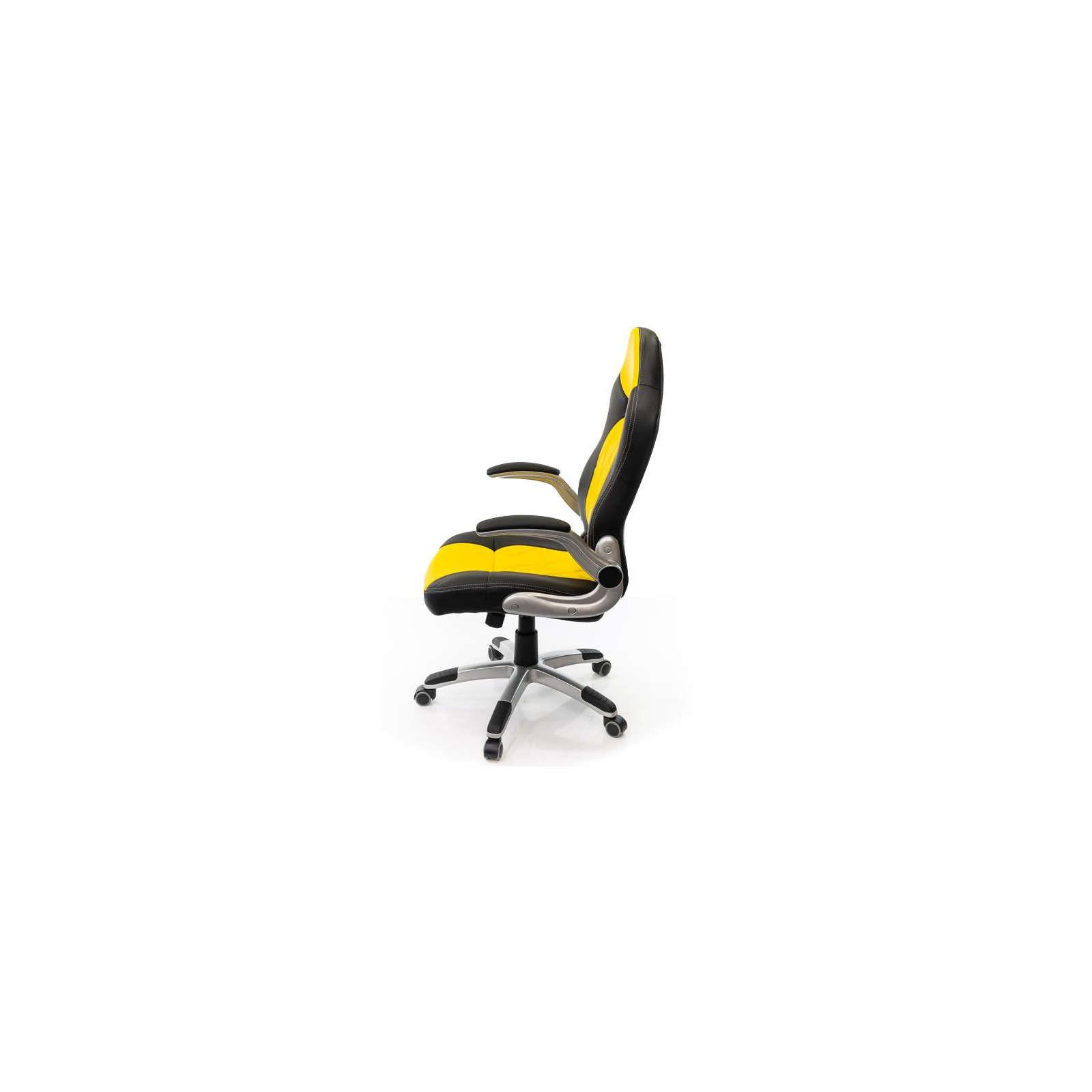 Кресло игровое Аклас Форсаж-8 PL TILT Желтое (10923) изображение 3