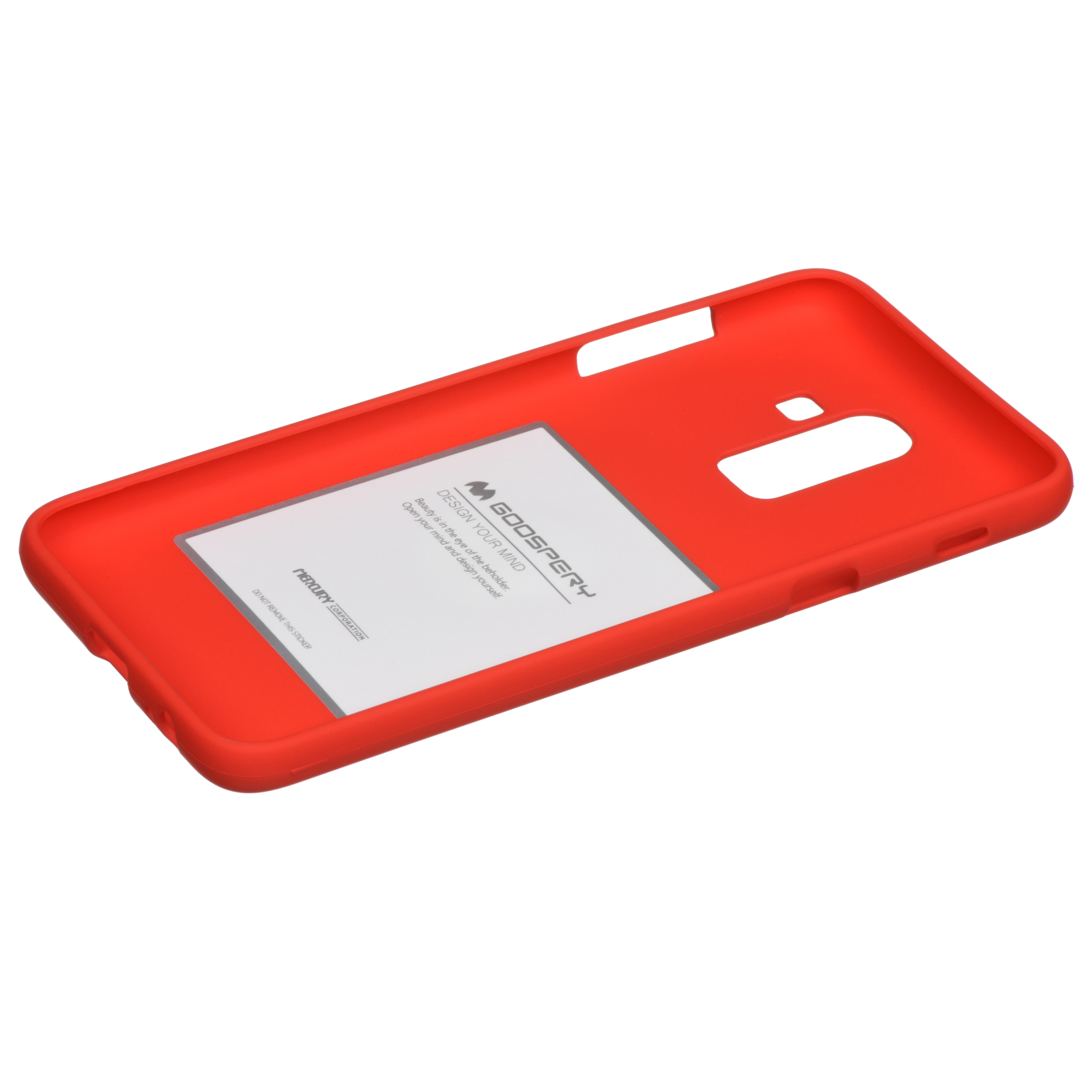 Чохол до мобільного телефона Goospery Samsung Galaxy J8 (J810) SF Jelly Red (8809621280141) зображення 2