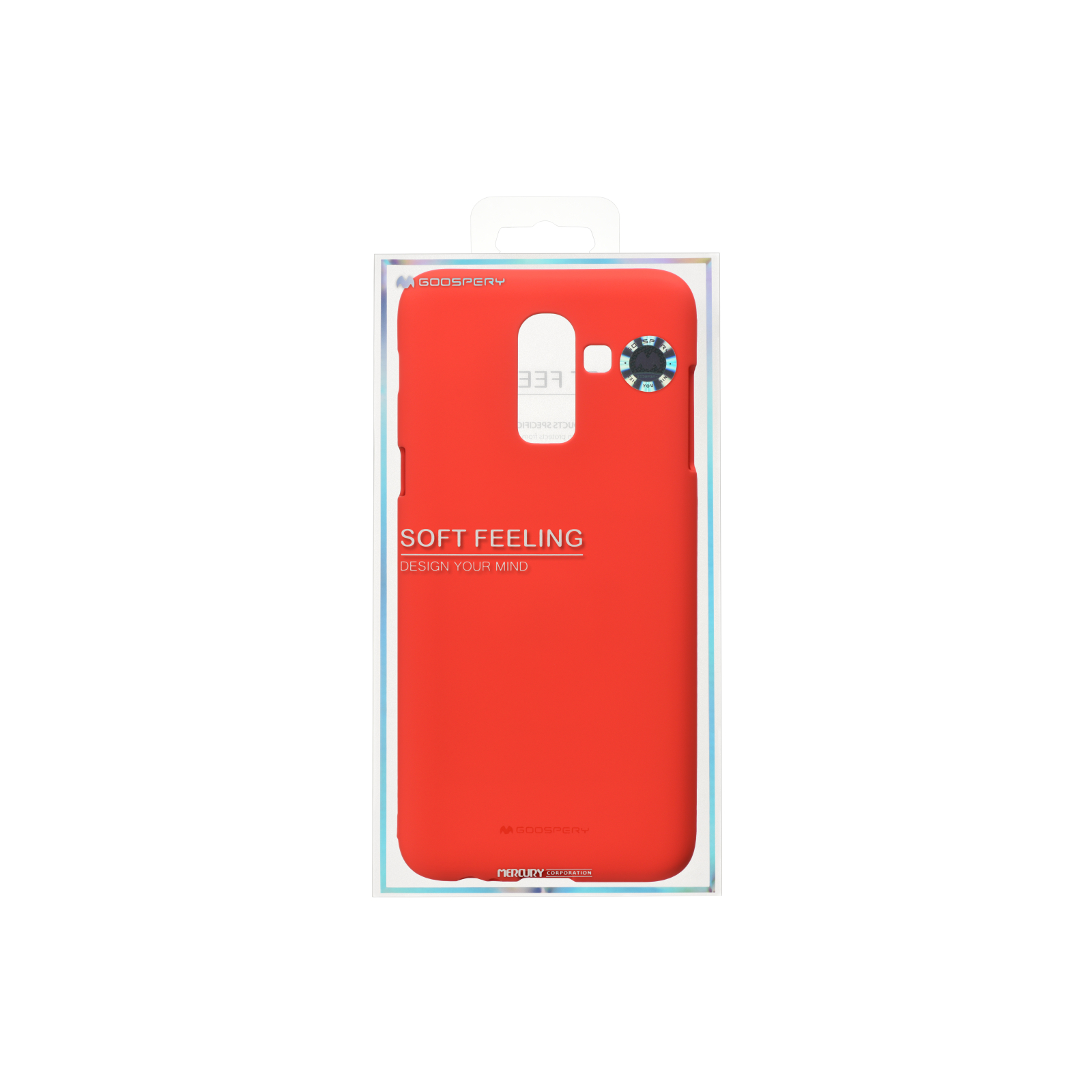 Чохол до мобільного телефона Goospery Samsung Galaxy J8 (J810) SF Jelly Red (8809621280141) зображення 3