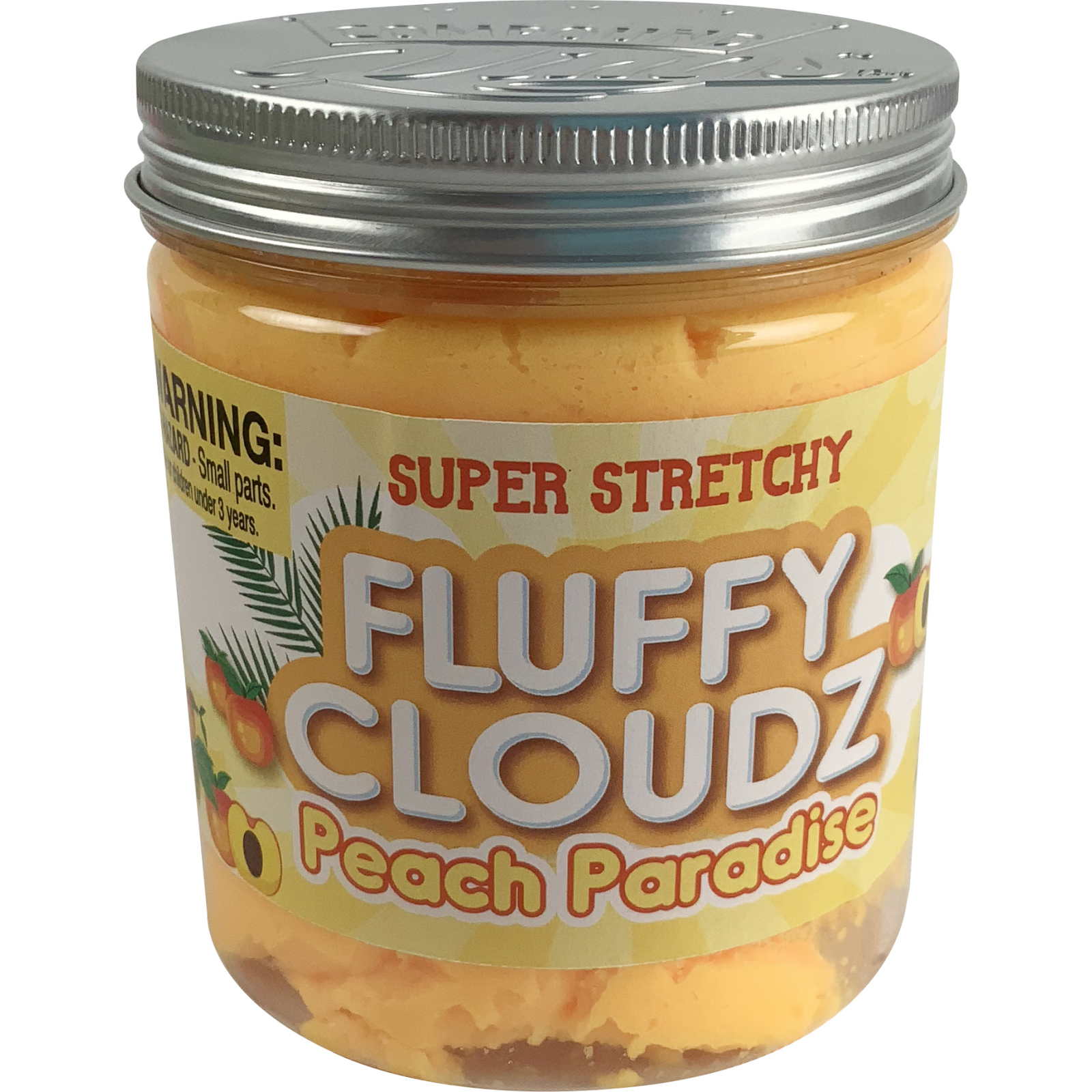 Набор для творчества Compound kings Slime Fluffy Cloudz аромат Персик 190 г (300002-6)