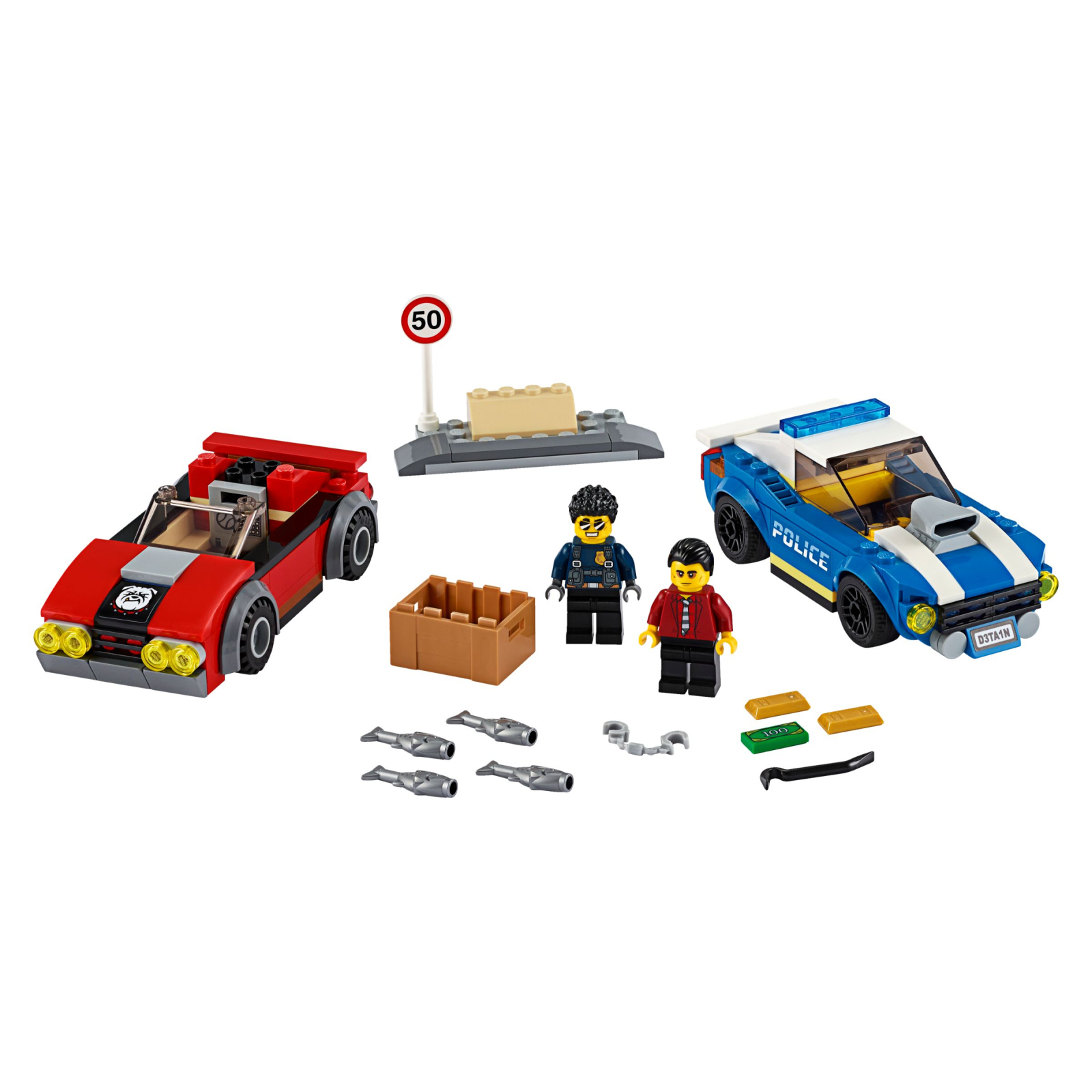 Конструктор LEGO City Police Арест на шоссе 185 деталей (60242) изображение 2