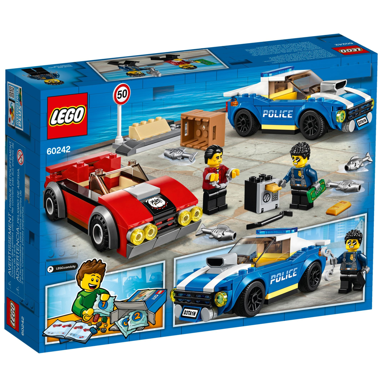 Конструктор LEGO Поліцейський арешт на автостраді (60242) зображення 6