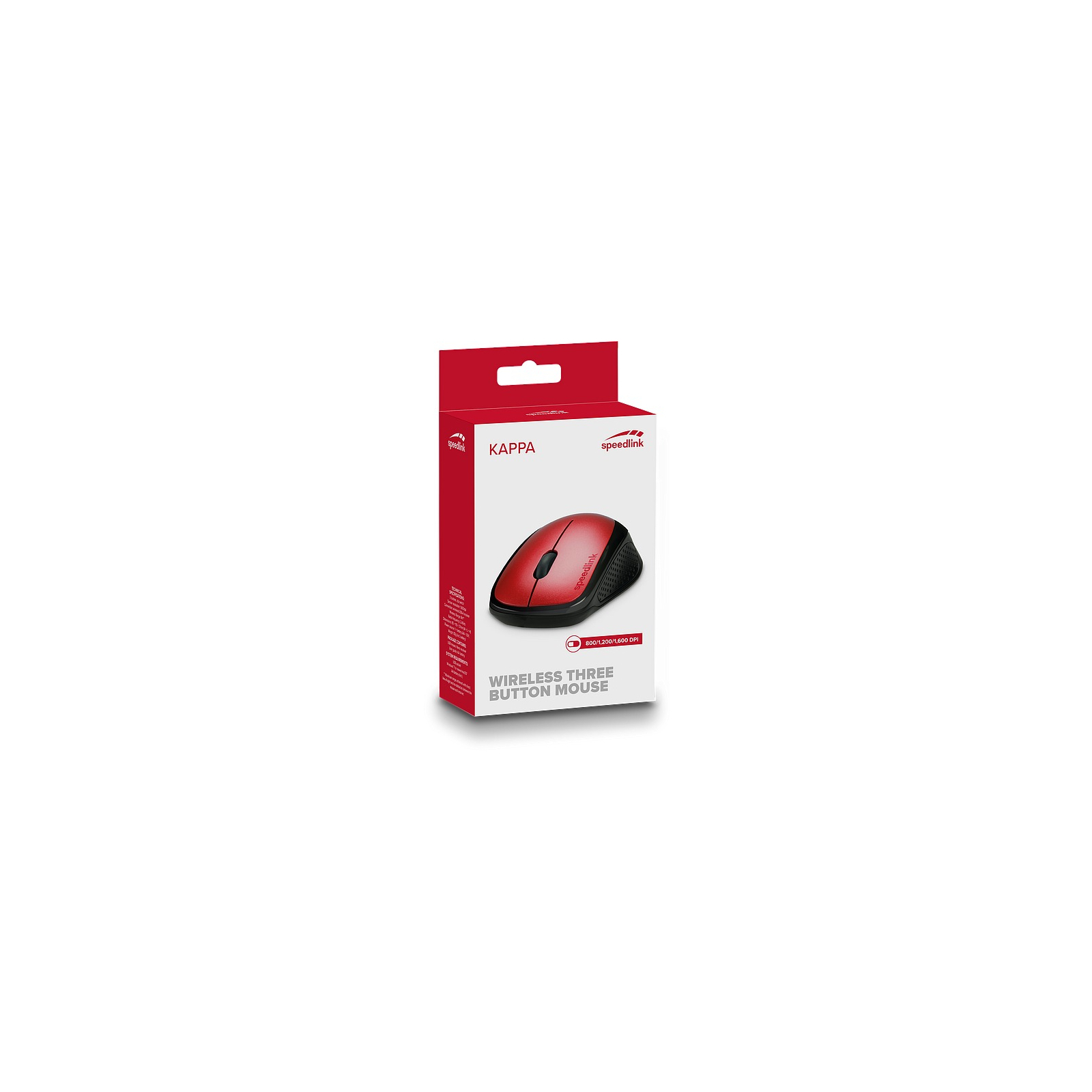 Мышка Speedlink Kappa Wireless Red (SL-630011-RD) изображение 3