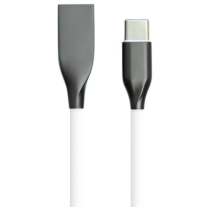 Дата кабель USB 2.0 AM to USB-C 1.0m red PowerPlant (CA911387)