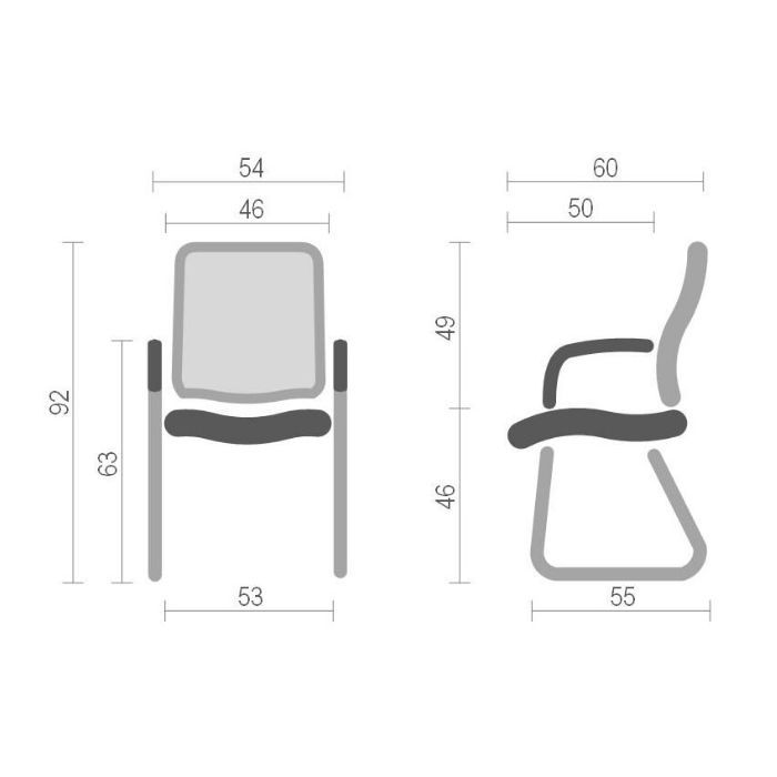 Офисное кресло Аклас Мираж FX CH CF Черное (12743) изображение 6