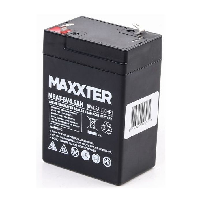 Батарея к ИБП Maxxter 6V 4.5AH (MBAT-6V4.5AH)