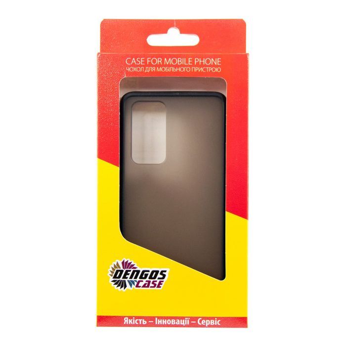 Чехол для мобильного телефона Dengos Matt Huawei P40, black (DG-TPU-MATT-46) (DG-TPU-MATT-46) изображение 4