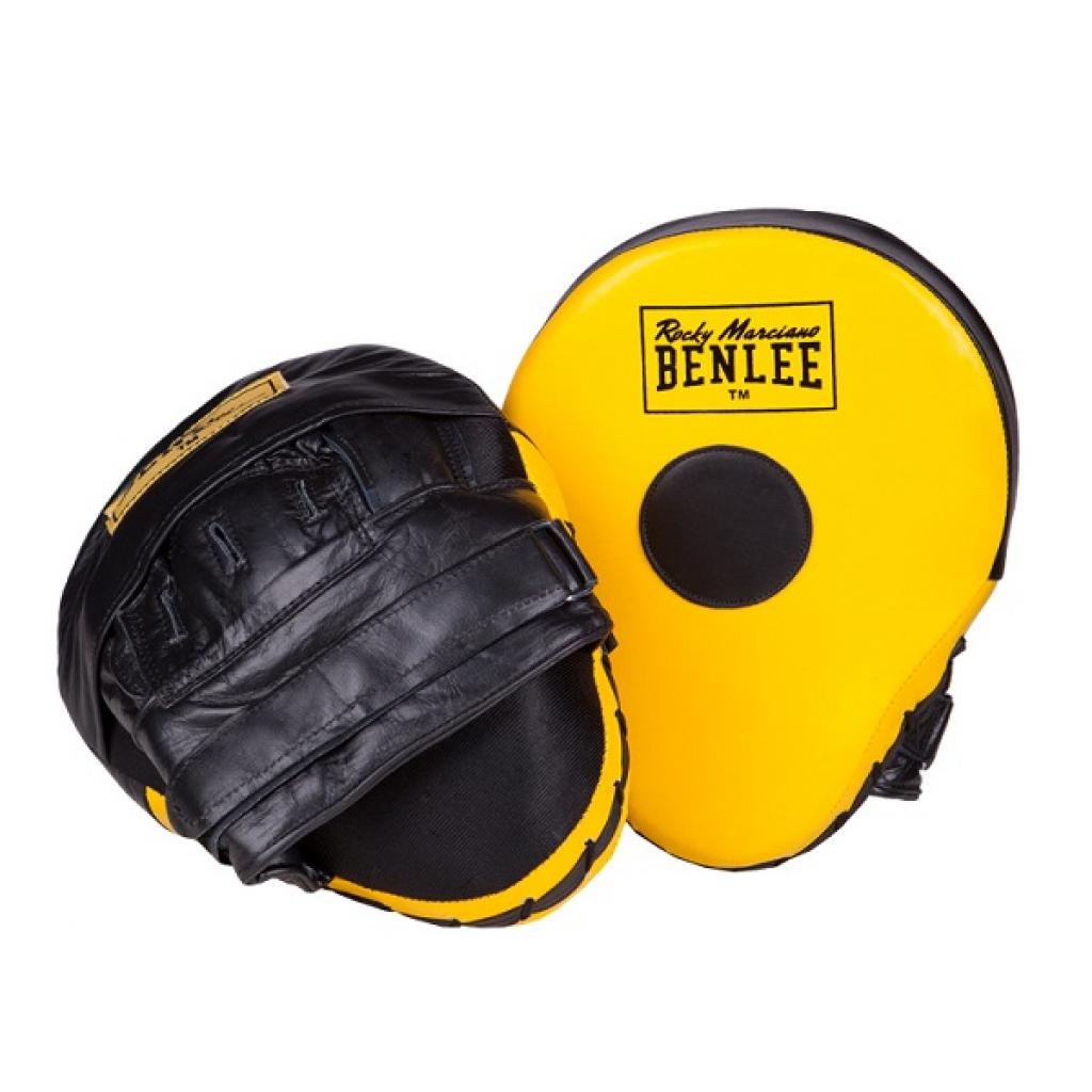 Лапы боксерские Benlee Jersey Joe Black/Yellow (197012 (blk/yellow))