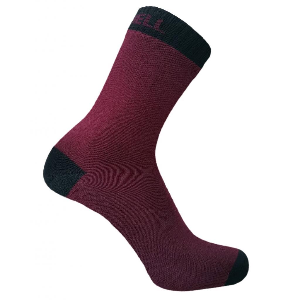 Водонепроникні шкарпетки Dexshell Ultra Thin Crew BB Socks L Red/Black (DS683BBL)