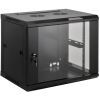 Шкаф настенный Kingda 6U 19" 600x450 RAL9004 (KD-007-6406)