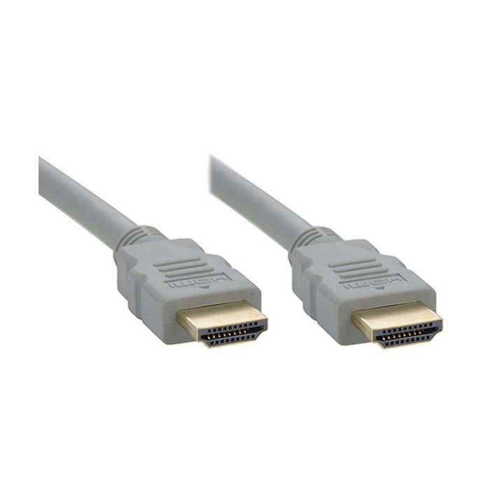 Кабель мультимедийный HDMI to HDMI 1.0m v.2.0 grey REAL-EL (EL123500045)