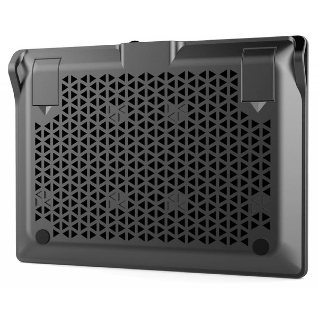 Підставка до ноутбука Omega Laptop COOLING PAD 4 fans BLACK [45424] (OMNCP4FB) зображення 4