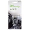 Зарядное устройство EnerGenie USB 2.1A black (EG-U2C2A-CAR-02) изображение 3
