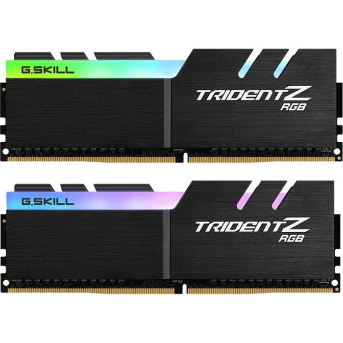 Модуль памяти для компьютера DDR4 16GB (2x8GB) 3600 MHz TridentZ RGB Black G.Skill (F4-3600C18D-16GTZR)