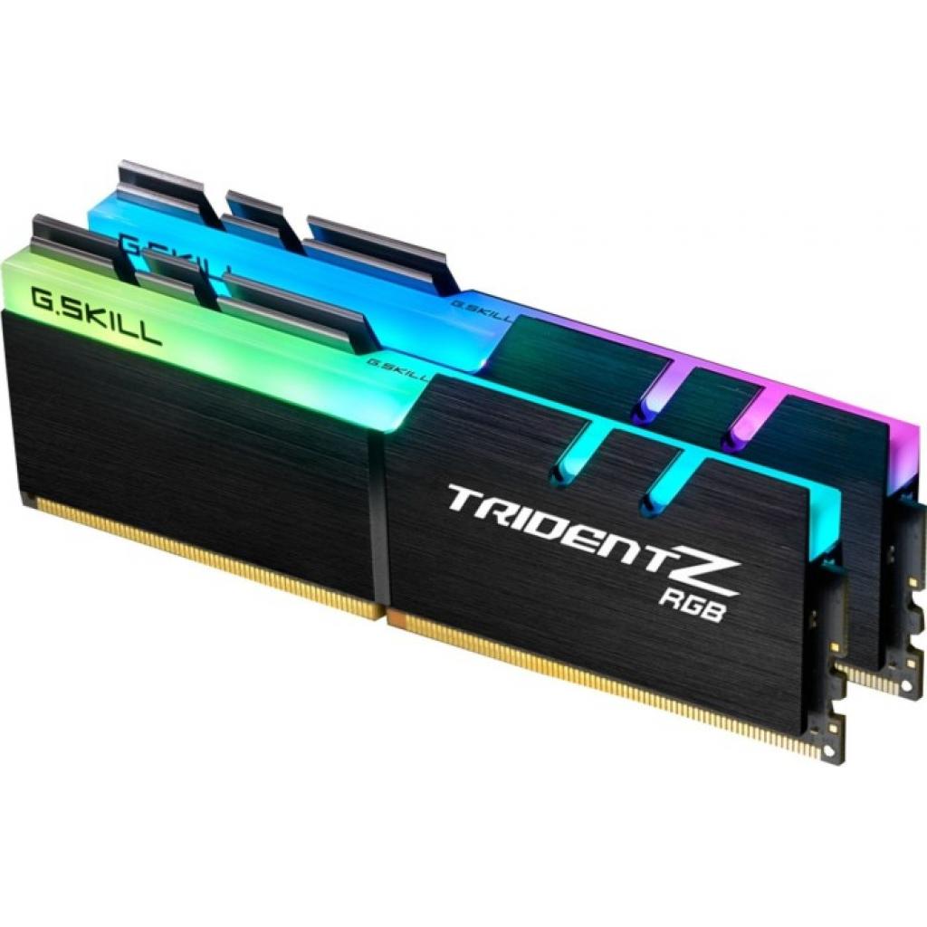 Модуль пам'яті для комп'ютера DDR4 16GB (2x8GB) 3600 MHz TridentZ RGB Black G.Skill (F4-3600C18D-16GTZR) зображення 2
