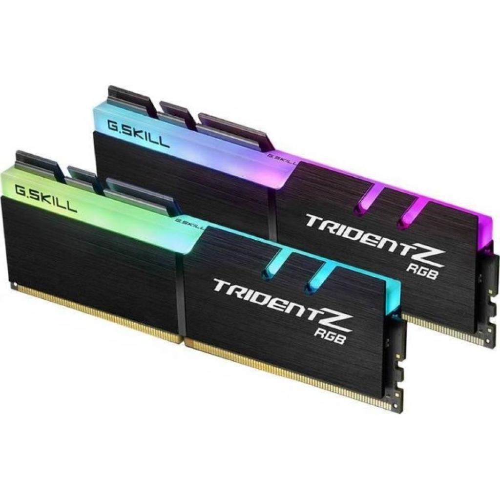 Модуль пам'яті для комп'ютера DDR4 16GB (2x8GB) 3600 MHz TridentZ RGB Black G.Skill (F4-3600C18D-16GTZR) зображення 3