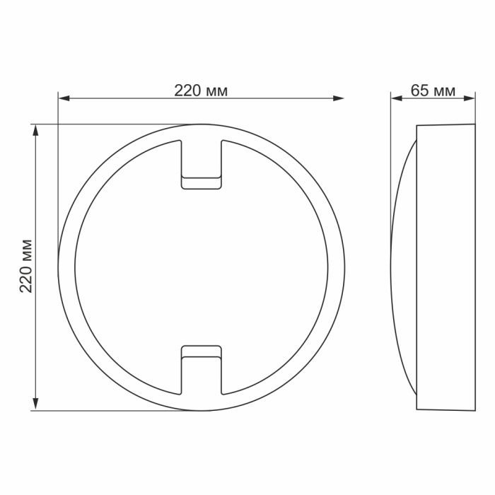 Світильник Videx LED 18W 5000K (VL-BH12R-185-S) зображення 4