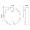 Светильник Videx LED 18W 5000K (VL-BH12R-185-S) изображение 4