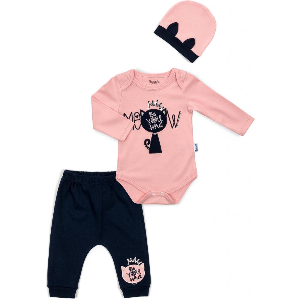Боді Miniworld з брюками (15102-68G-pink)
