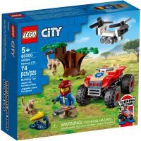Конструктор LEGO City Спасательный вездеход для зверей 74 деталей (60300)