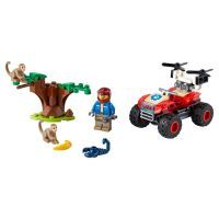 Конструктор LEGO City Спасательный вездеход для зверей 74 деталей (60300) изображение 2