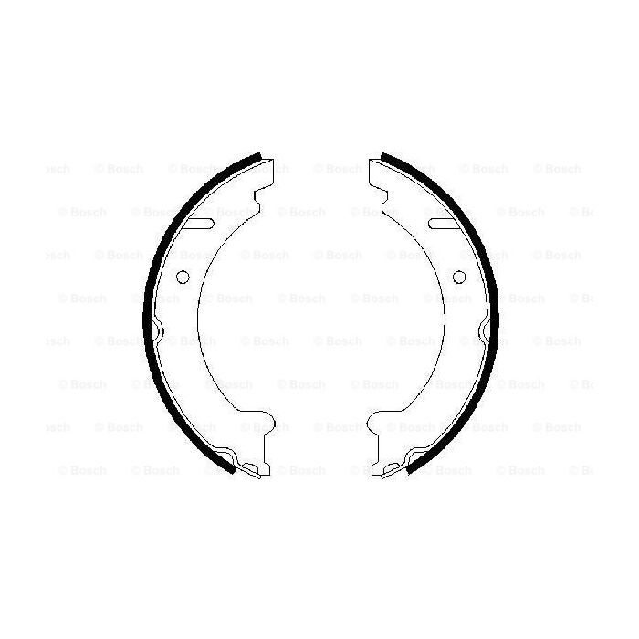 Гальмівні колодки Bosch 0 986 487 548 зображення 5