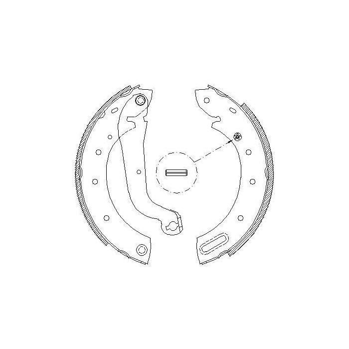 Гальмівні колодки REMSA 4513.00
