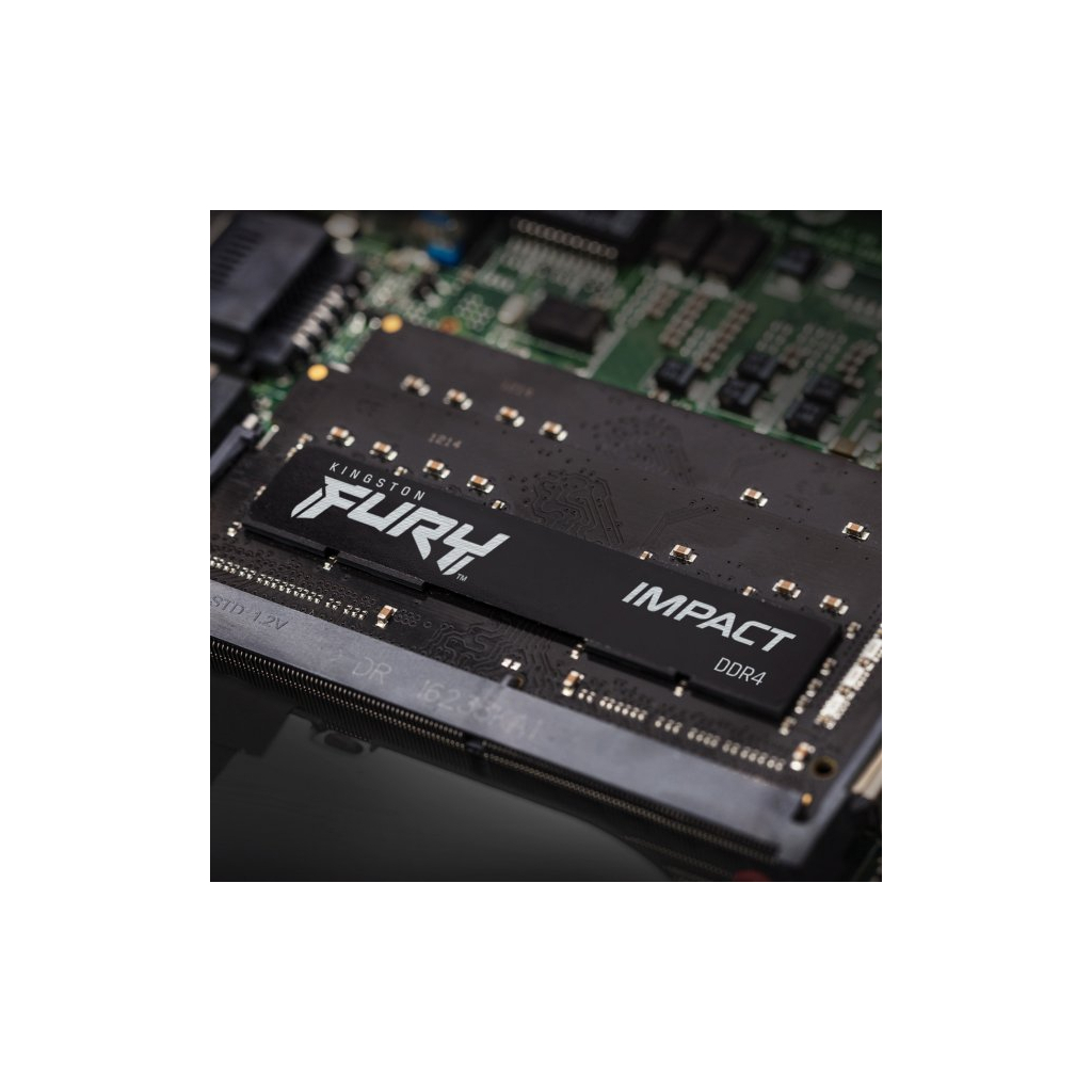 Модуль памяти для ноутбука SoDIMM DDR4 8GB 2666 MHz Fury Impact Kingston Fury (ex.HyperX) (KF426S15IB/8) изображение 3