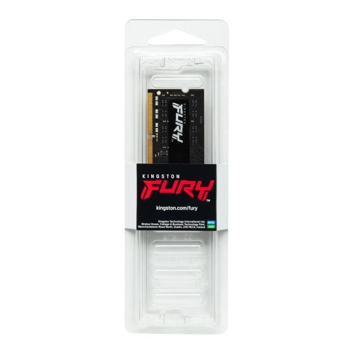 Модуль памяти для ноутбука SoDIMM DDR4 8GB 2666 MHz Fury Impact Kingston Fury (ex.HyperX) (KF426S15IB/8) изображение 4
