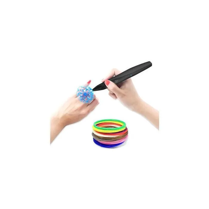 3D - ручка Dewang черная, низкотемпературная (PCL) (D12BLACK_GIFT) изображение 4