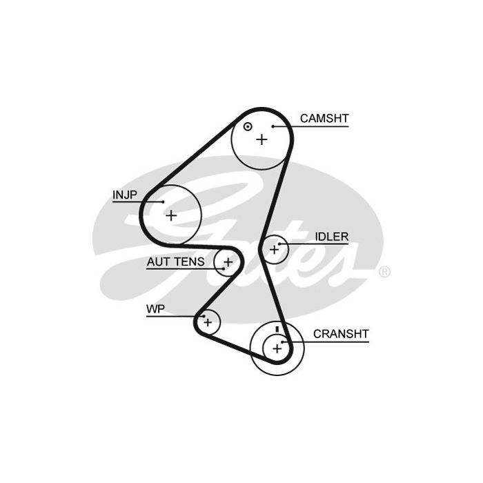 Ремень ГРМ Gates 5598XS