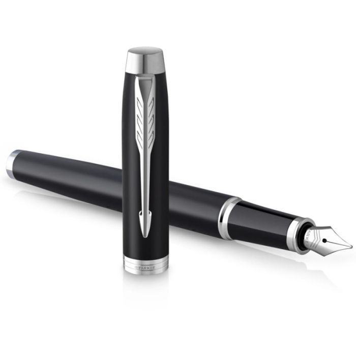 Ручка перьевая Parker IM 17 Matte Black CT  FP F (26 111) изображение 3
