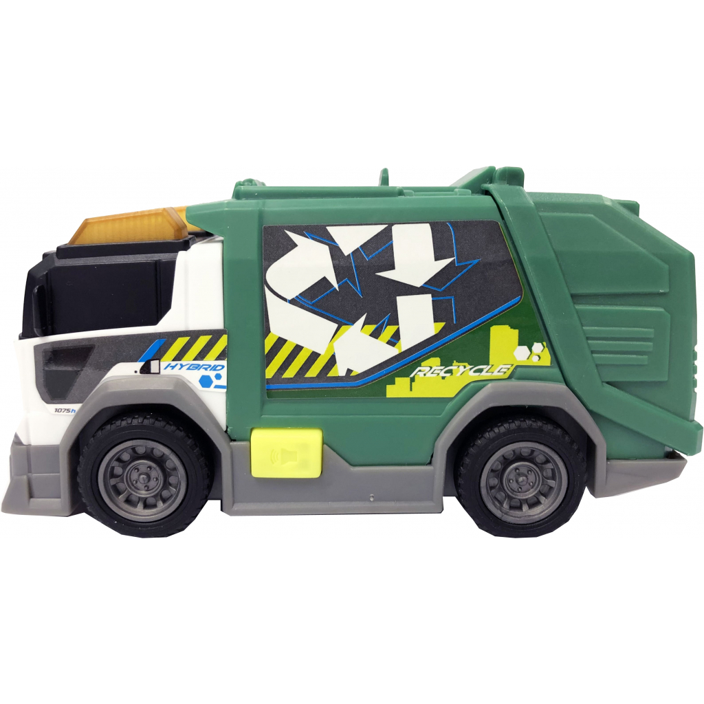 Спецтехніка Dickie Toys Сміттєвоз "Прибирач міста" з відкривним контейнером (3302029) зображення 2