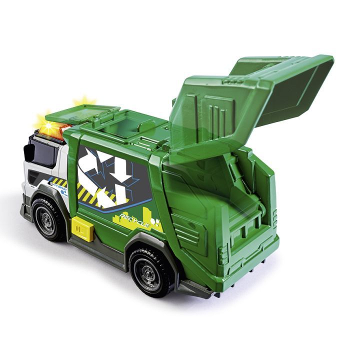 Спецтехніка Dickie Toys Сміттєвоз "Прибирач міста" з відкривним контейнером (3302029) зображення 4
