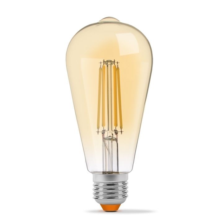 Лампочка Videx Filament ST64FA 10W E27 2200K бронза (VL-ST64FA-10272) зображення 2